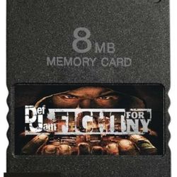 Def Jam Fight for NY PlayStation PS2 Memory Card Saved Data