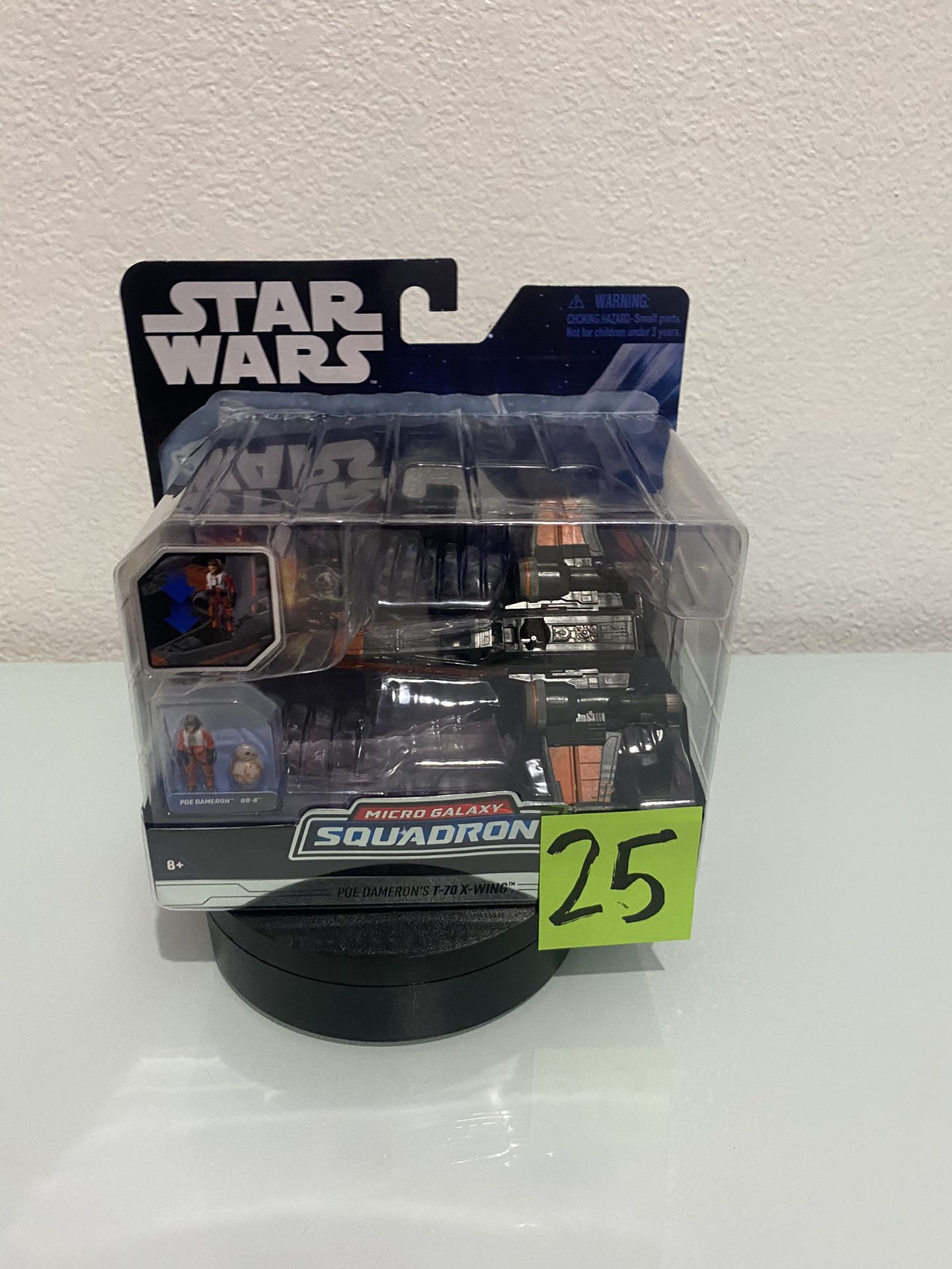 STARWARS Micro Galaxy Squadron Poe Dameron T-70 X-Wing #0062