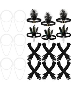 1920s Flapper Costume Accessories 6 sets for $25 or $5 each set