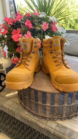 Size 8W Carhartt men’s work boots
