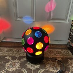 Revolving Disco Light Ball Good Condition $15 Firm On Price