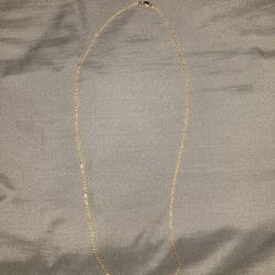 925 STERLING SILVER 14K YELLOW GOLD PLATED DIAMOND CUT ROPE CHAIN 
