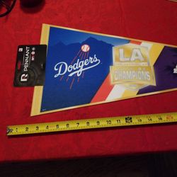 Dodgers Lakers Pennant 2020