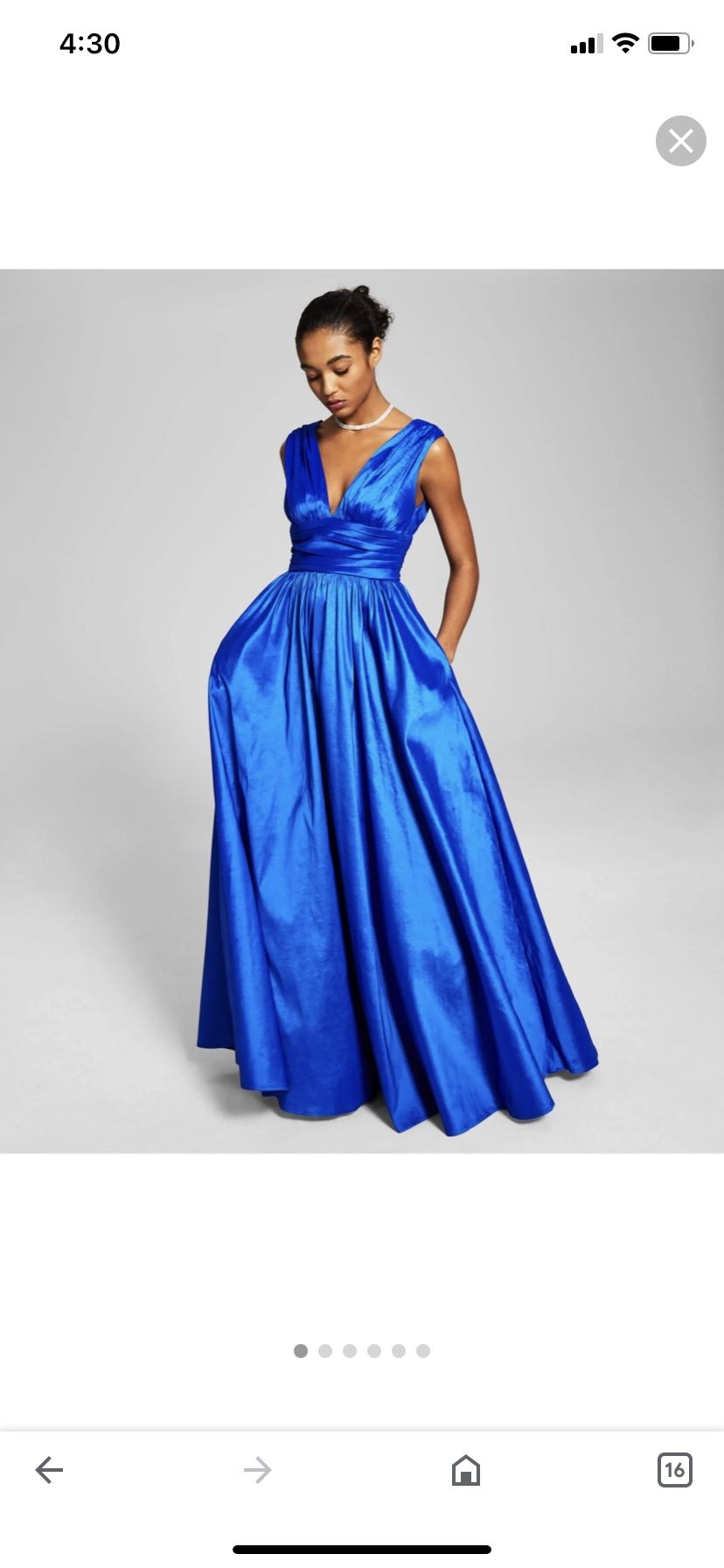 Evening, Wedding and Prom dress from Macy's Size 5/6/ 7/8/9
