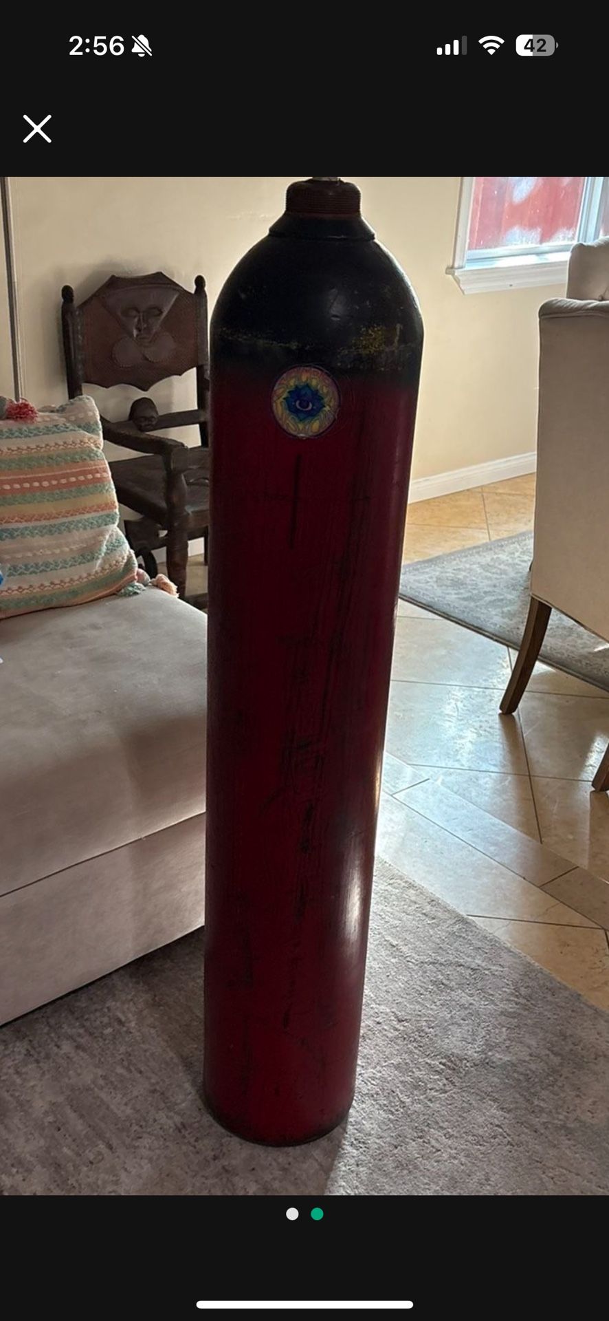 60LB Co2 Tank And 20LB Tank