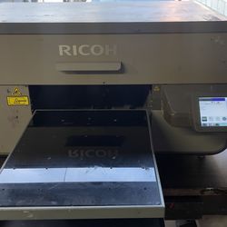 Ricoh Ri 3000 DTG Printer – Powers On – Needs Maintenance – Extras Included