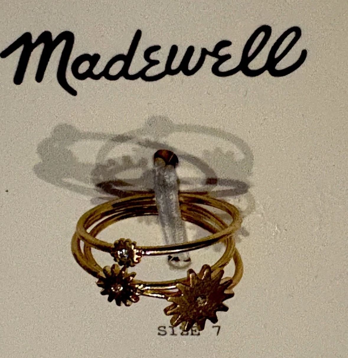 ❤️New Madewell Rings❤️
