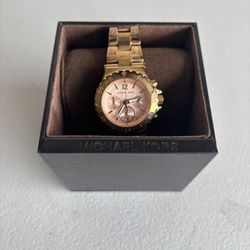 Michael Kors Rose Gold Watch