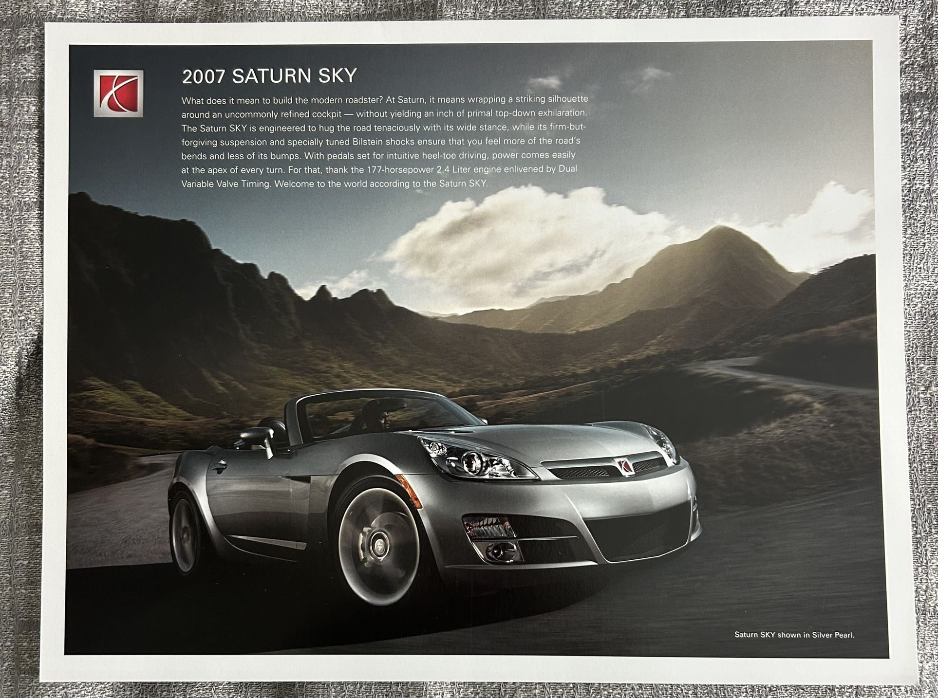 Saturn Skye 2007 dealer advertisement