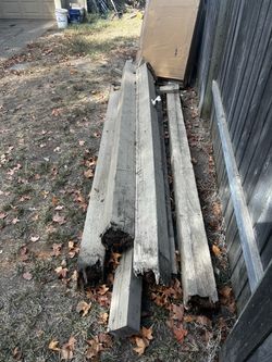 8x8 wood posts