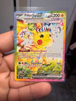 Pikachu ex 238/191 Sv08: Surging Sparks Holo