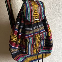 Woven Backpack
