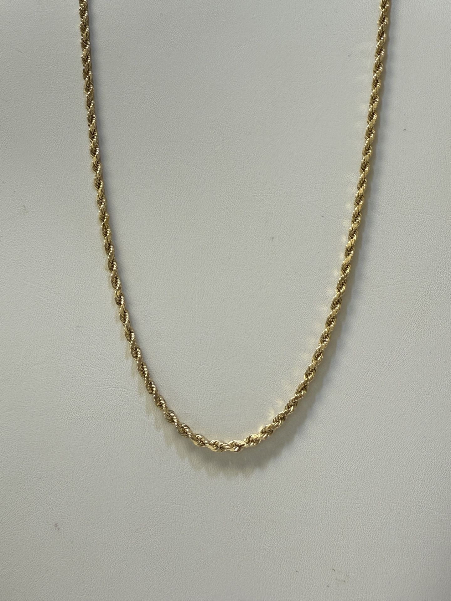 Solid Gold Rope Chain