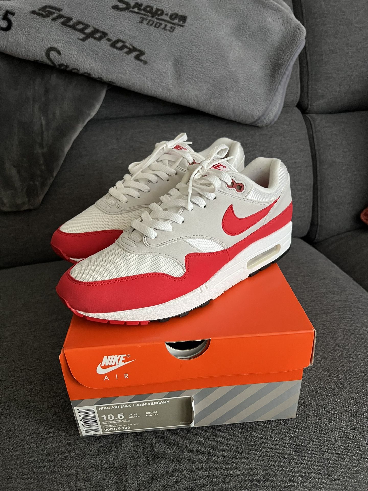 Nike Air Max 1 Anniversary Red 