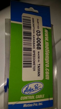Kawasaki speedometer cable