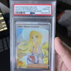 PSA 10 Lillies Determination Pokemon
