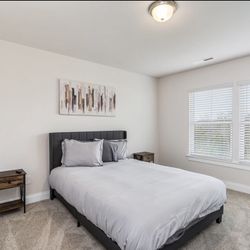 Queen Size Bed frame & Mattress 