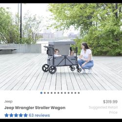 Jeep Wrangler Stroller Wagon 
