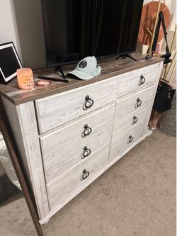 Dresser, Chest, 2 Nightstands