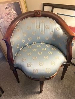 Southwood Mahogany Custom Upholstered Chair