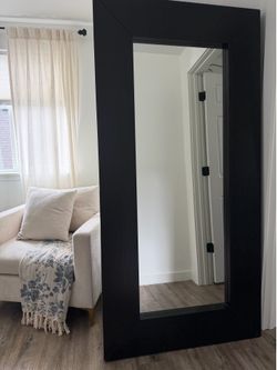 Mirror/brown frame