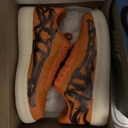 Nike Af1 "Orange Skeleton Halloween (2020 Release)"