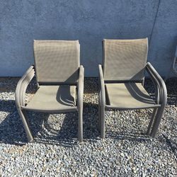 Patio chairs