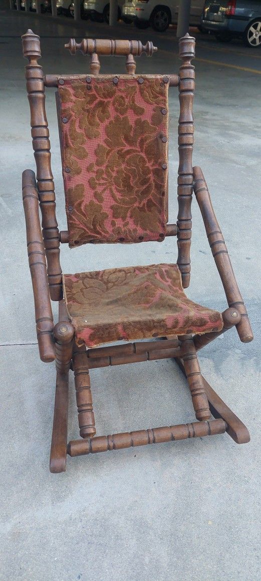 Child Size Antique Rocking Chair