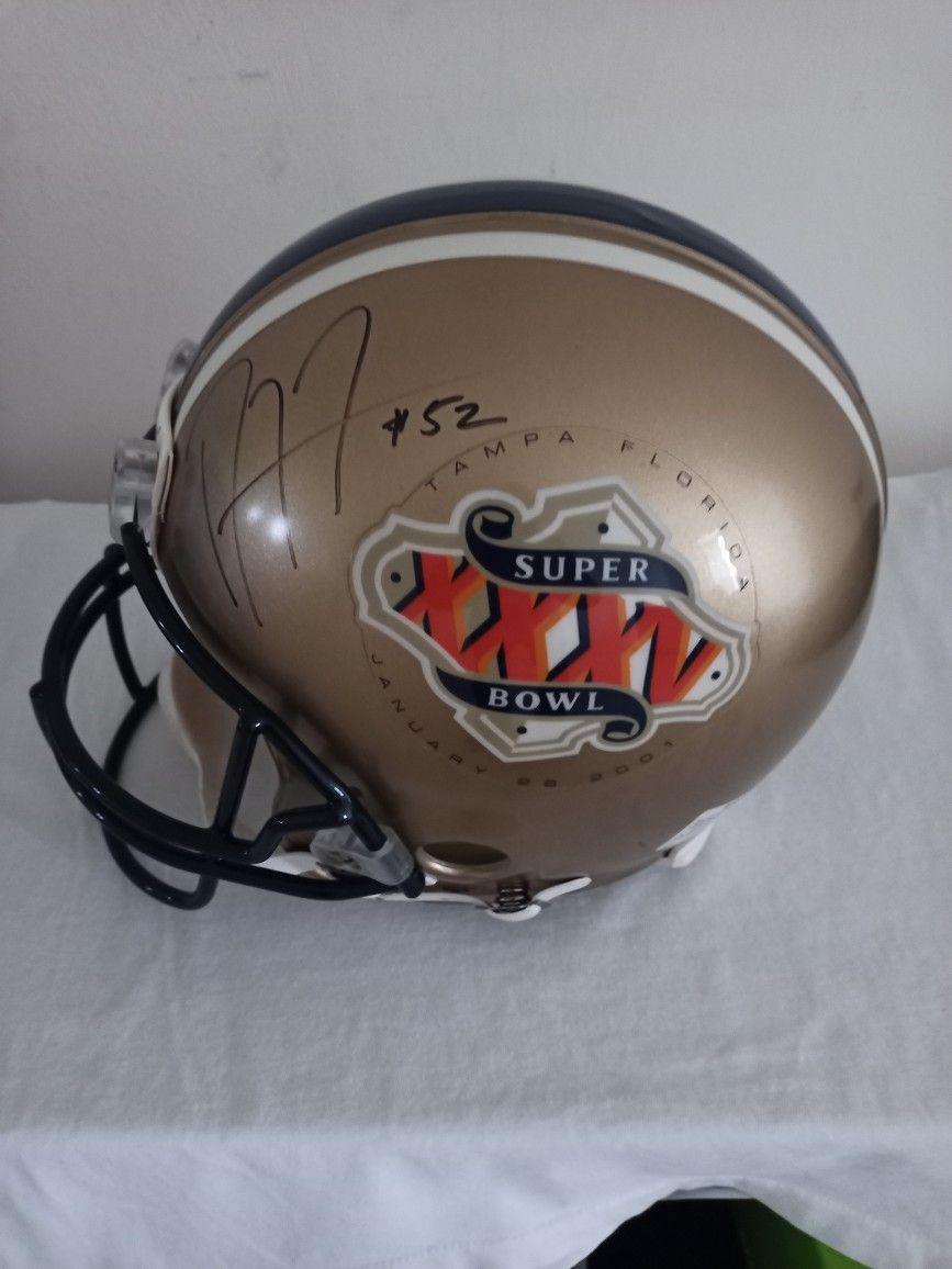 Helmet Ray Louis Super Bowl 35
