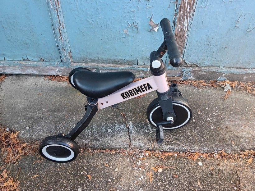 Convertible Tricycle Balance Bike Functions Perfect