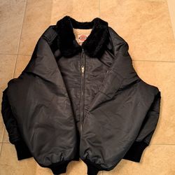 Vintage Dickies Sherpa Lined Jacket Made In USA Xxl