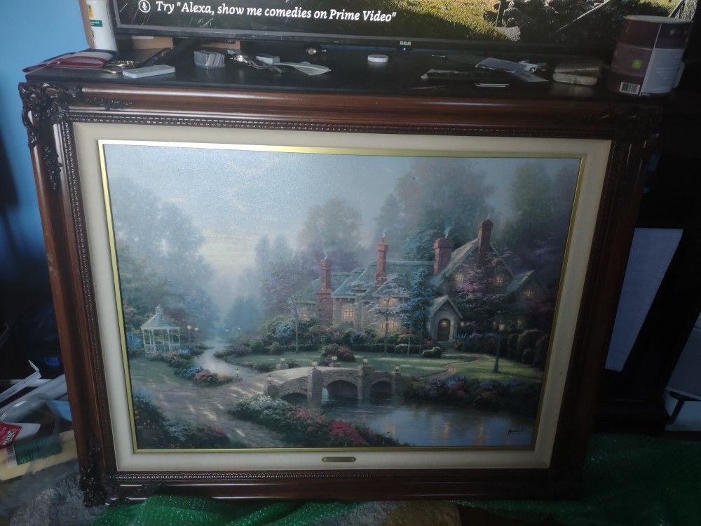 Thomas Kinkade "Beyond Spring Gate"