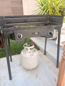 2-Burner Outdoor Propane Cooker – Heavy Duty