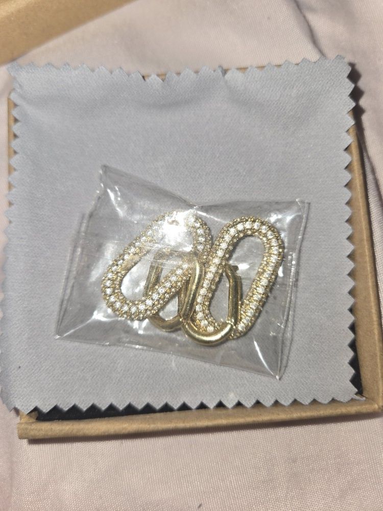 Bling Blink Double Hoop Earring