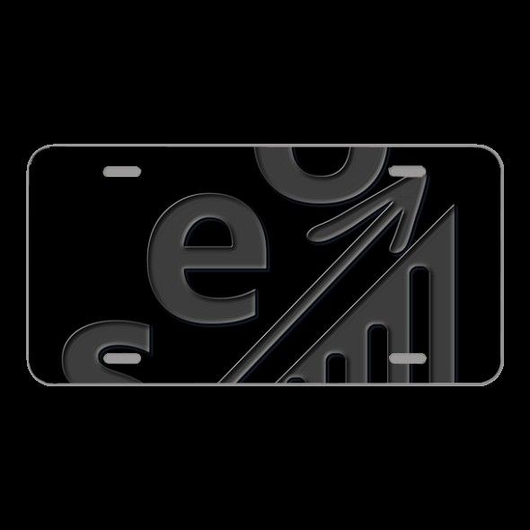 License Plate Novelty Car Front Seo Search Engine Optimization