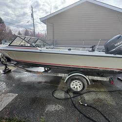 1997 Tiderunner Runabout 18' with Yamaha 115hp 4-Stroke and Ez-Loader Trailer