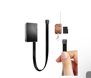 1080P Mini Camera for Home with 64GB Card DIY Indoor Security Camera for Room with Motion Detection