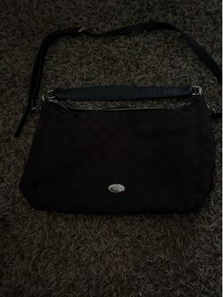 Authentic vintage black coach bag