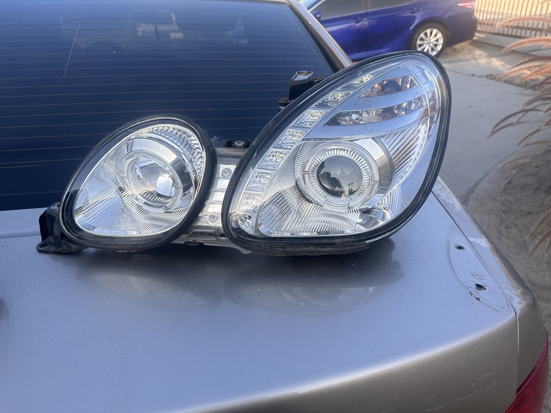 2nd Gen Lexus Gs300 Spec D Headlights Chrome