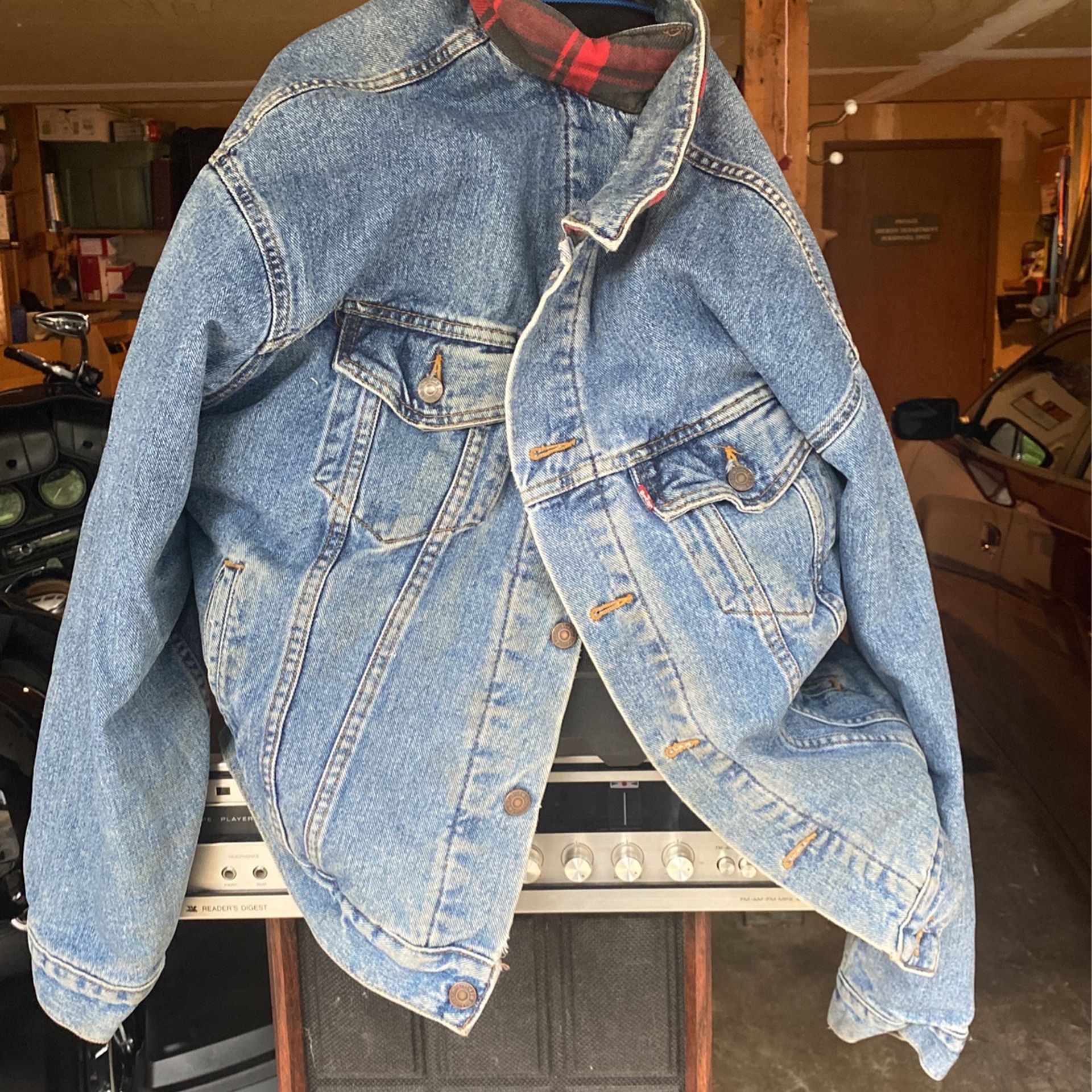 Vintage Flannel Levi Jacket