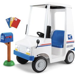 Kid Trax 6V USPS Mail Truck Ride-On Power Wheel Toy