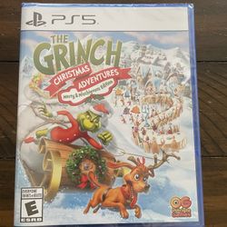 The Grinch Christmas Adventures Merry & Mischievous PS5 New Sealed 