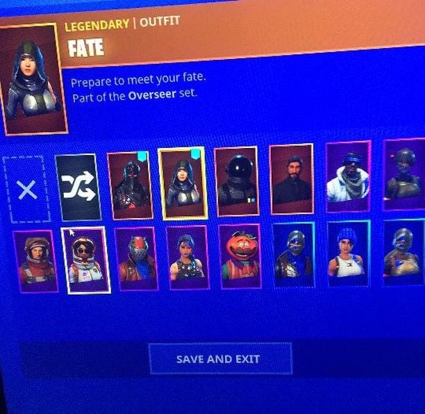 Fortnite account ps4 and pc