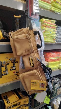 DEWALT 12 - POCKET CARPENTER'S SUEDE APRON
