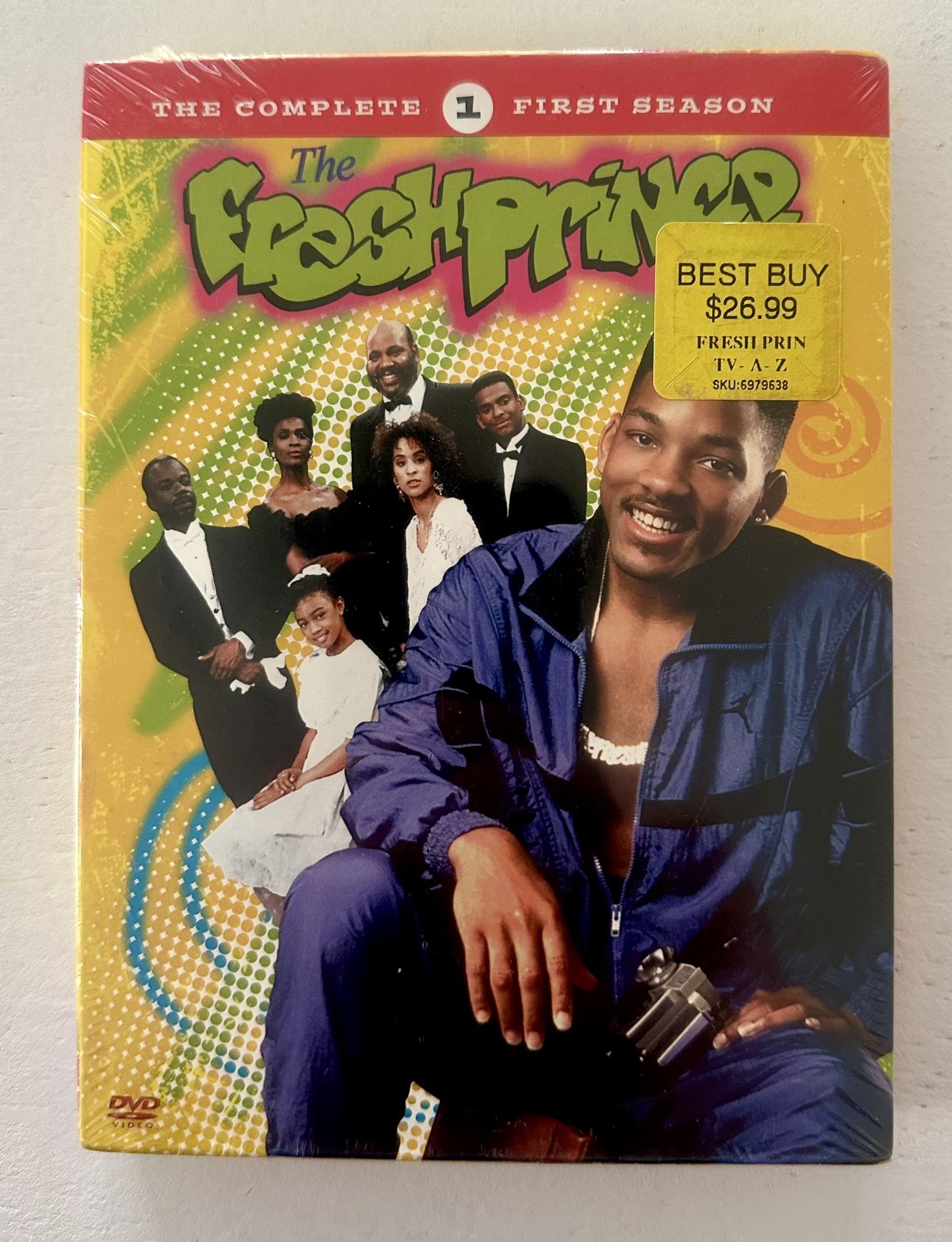 The Fresh Prince Of Bel Aire The Complete 1st Season On DVD. Sealed Set Great Condition