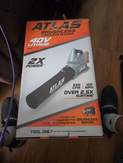 Atlas Cordless Blower 40V Lithium