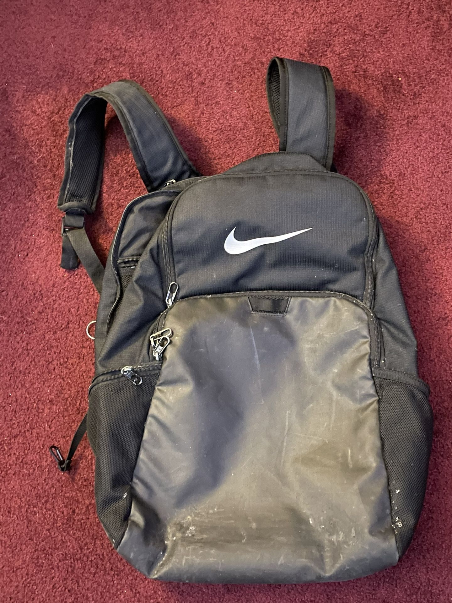 Used Black Nike Backpack