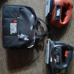 2 Jigsaws One Black N Decker One Skil