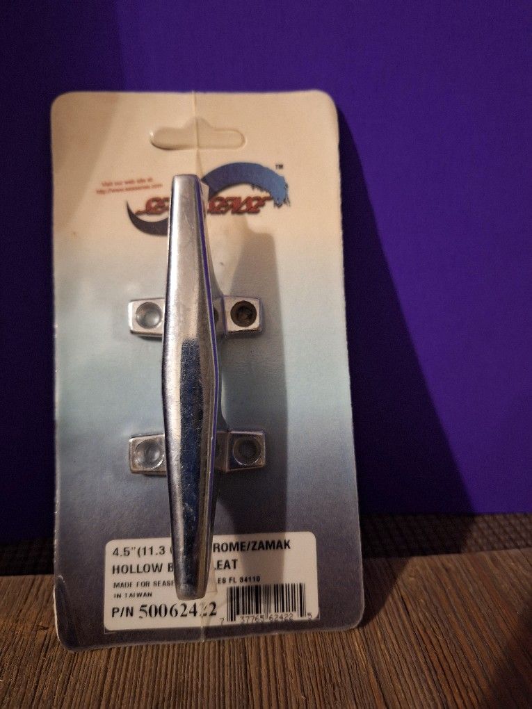 Sea Sence Dock Cleat Zamak/Chrome Single-$6.00