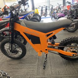 Tuttio Soleil 01 Electric Dirt Bike Lava Orange  (LIMITED EDITION 